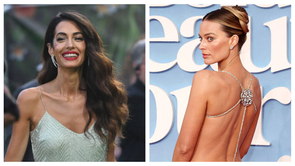 Голата рокля на Амал Клуни - най-елегантният прочит на тенденцията (СНИМКИ)