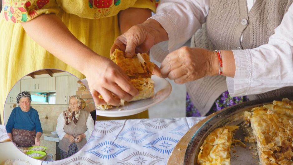 Пилешка баница с 15 кори от красиво родопско село (ВИДЕО)