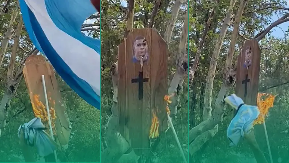 Аржентинци подпалиха 