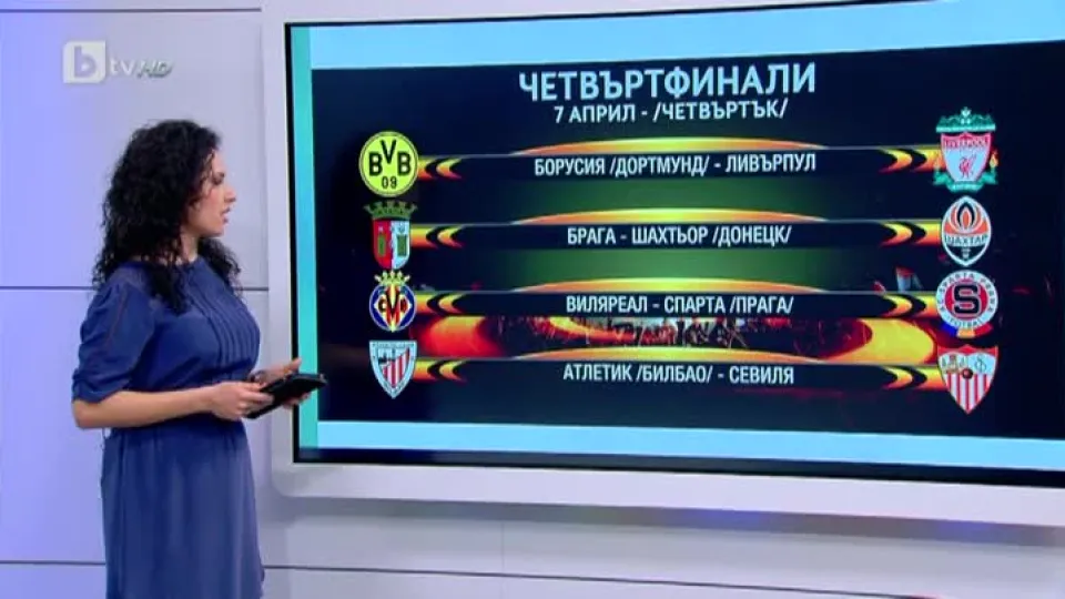 Спорт - Централна емисия - 18.03.2016