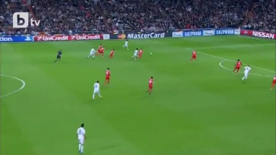 Реал откри резултата в мача за 1:0 с Ливърпул (ВИДЕО)