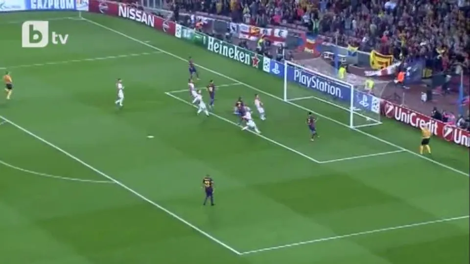 Барселона повежда 1:0 срещу Аякс (ВИДЕО)