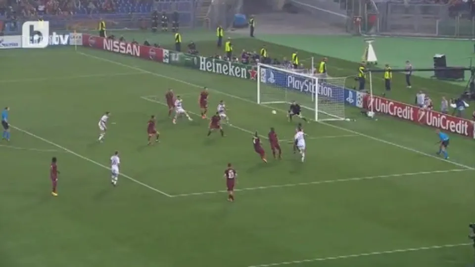 Робен бележи за Рома 0:1 Байерн (ВИДЕО)