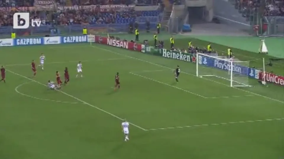 Марио Гьоце удвоява за Рома 0:2 Байерн (ВИДЕО)