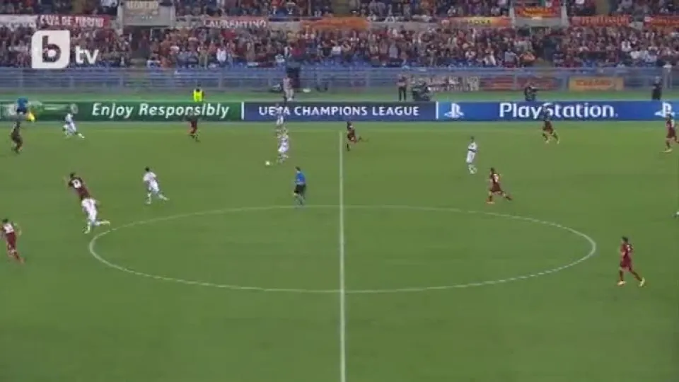 Рибери вкарва за Байерн 6:1 Рома (ВИДЕО)