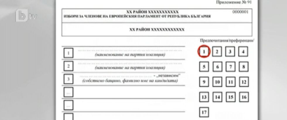 Бюлетините за евроизборите вече са в печат