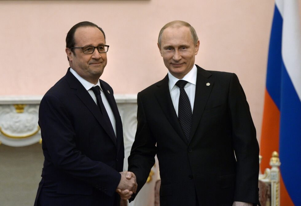 Оланд призова Путин за напредък в прилагането на споразуменията от Минск за Украйна