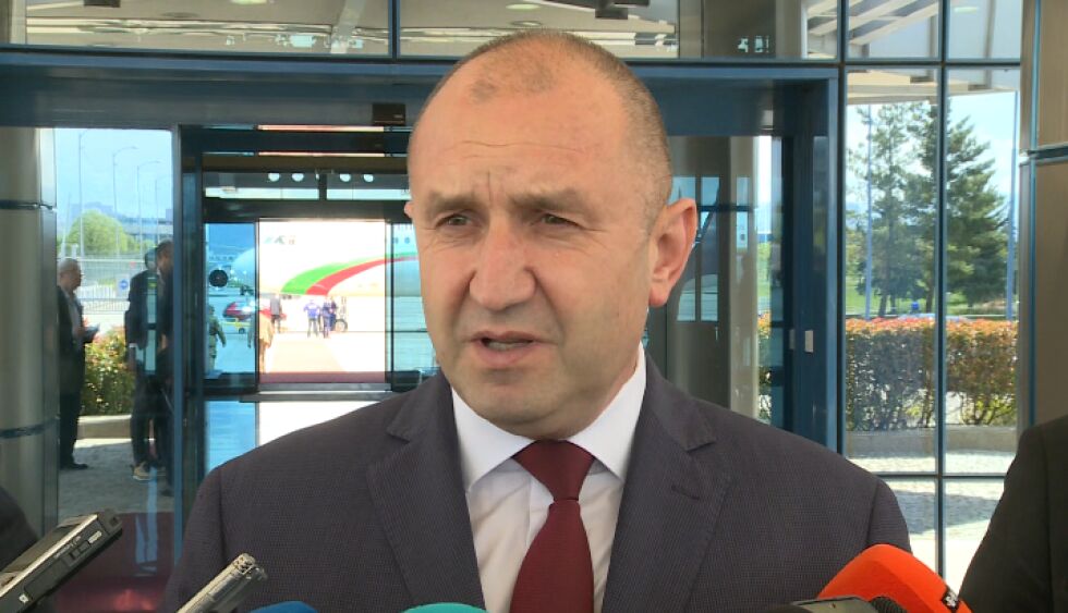 Радев за газа: Неслучайно призовавах за внимателно отношение към конфликта
