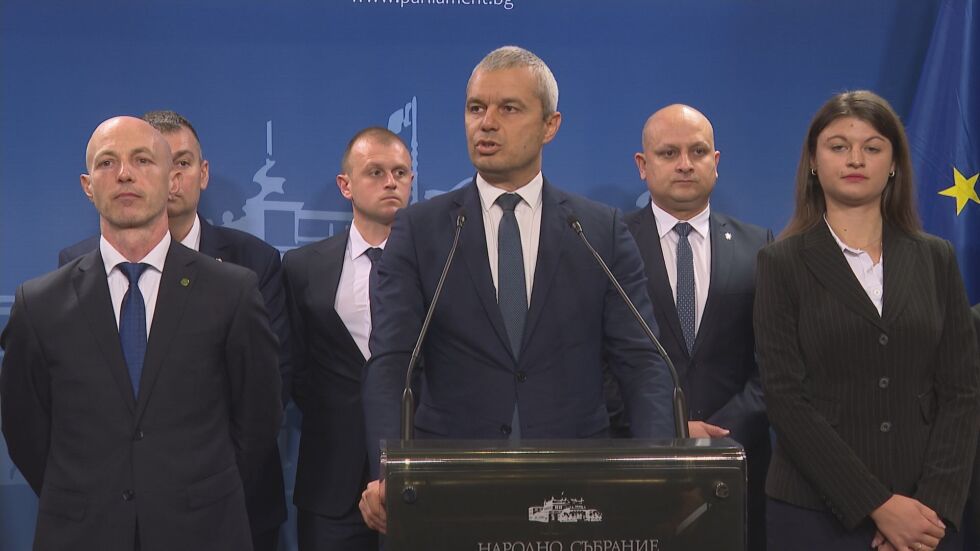 Костадин Костадинов: Когато има политическа криза, решението са нови избори