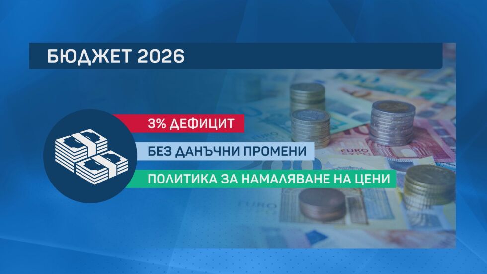Бюджет 2026: „Прогресивна България“ със заявка да не вдига данъците