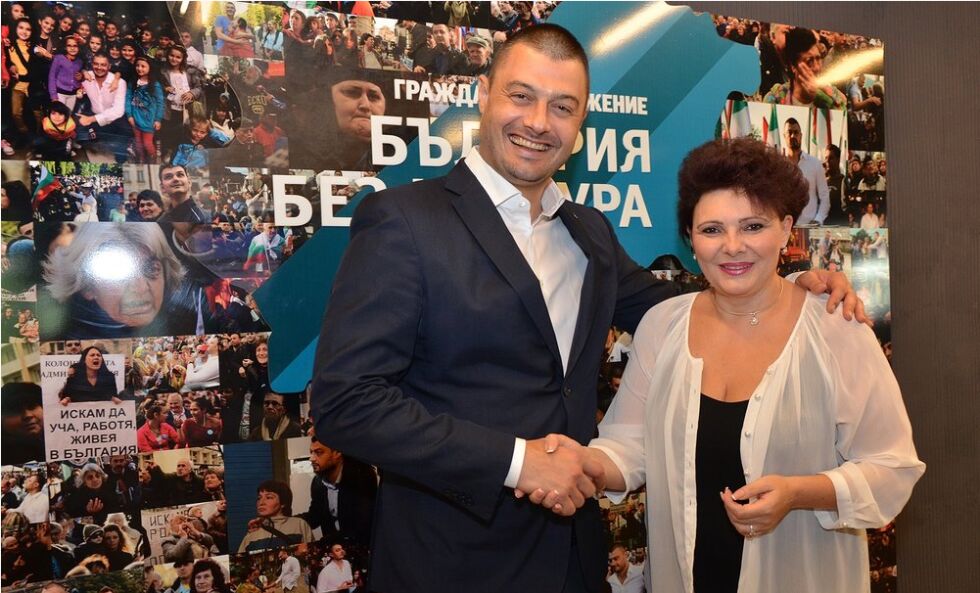 Мандатоносителката на Сакскобургготски се прегърна с Бареков