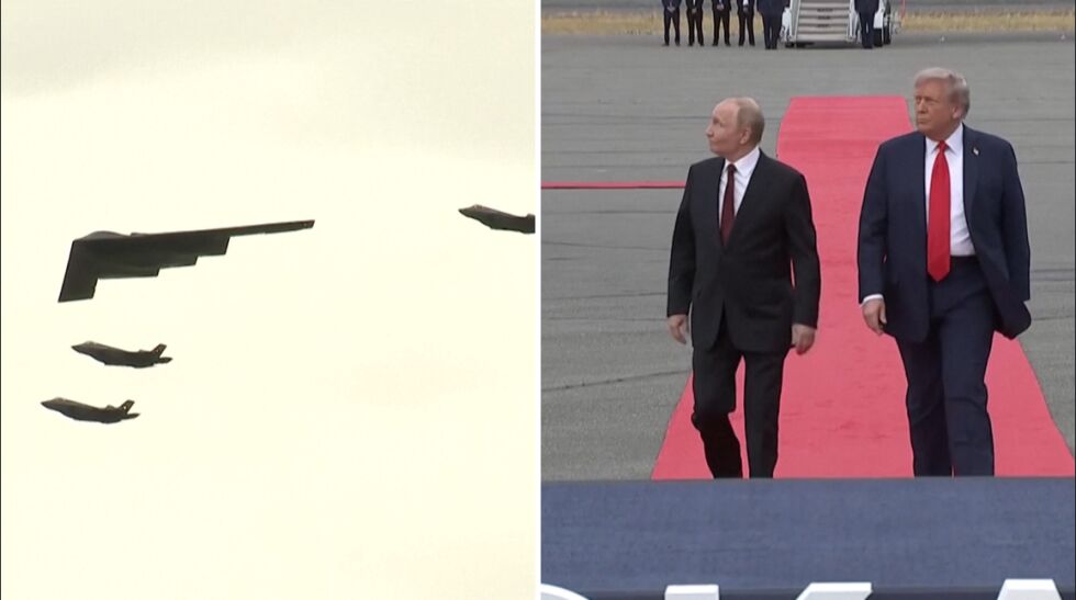 Тръмп с демонстрация пред Путин – над тях летят американски стелт бомбардировачи B-2 (ВИДЕО)