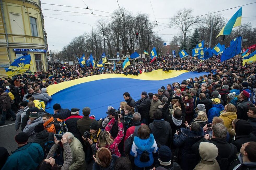 11 задържани след акция пред украинското посолство в Москва