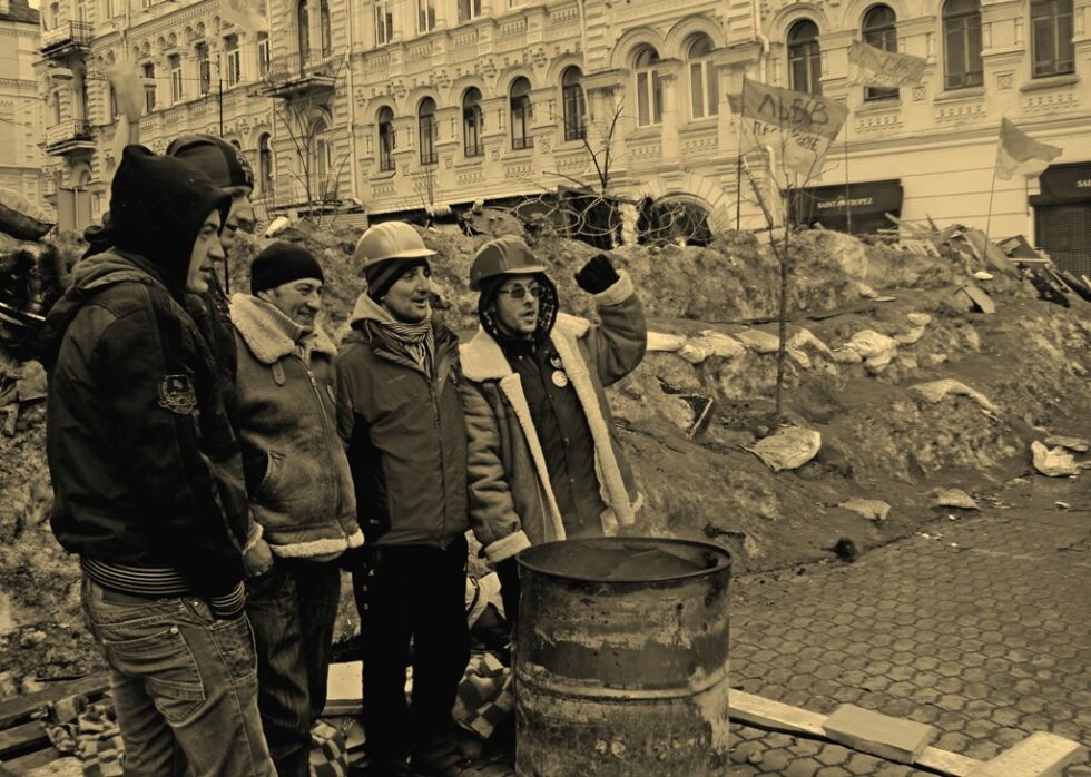 Черно на бяло от Украйна