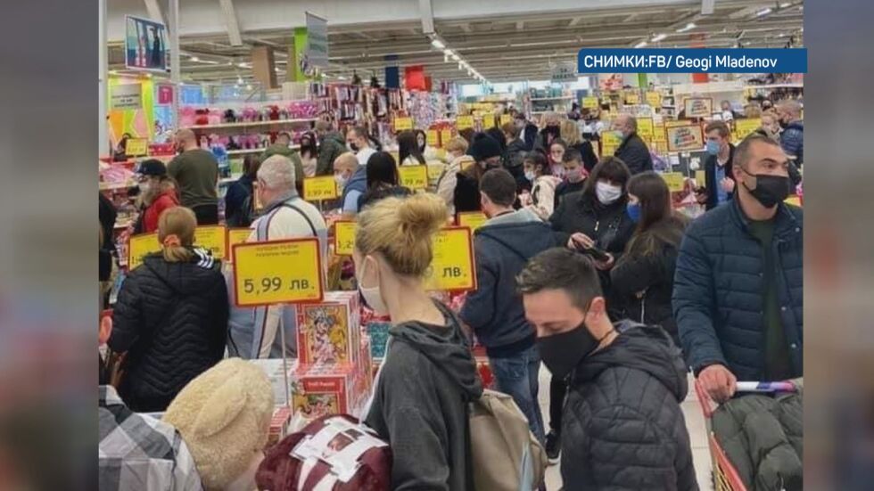 Заради струпвания: Има наложени шест акта на големи търговски вериги в София
