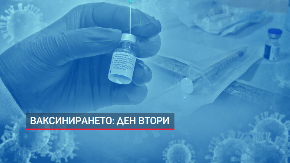Имунизацията срещу COVID-19 вече тече в пет от шестте ваксинационни района (ОБЗОР)