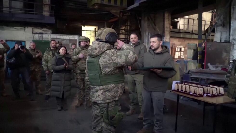 Володимир Зеленски се среща с Джо Байдън 