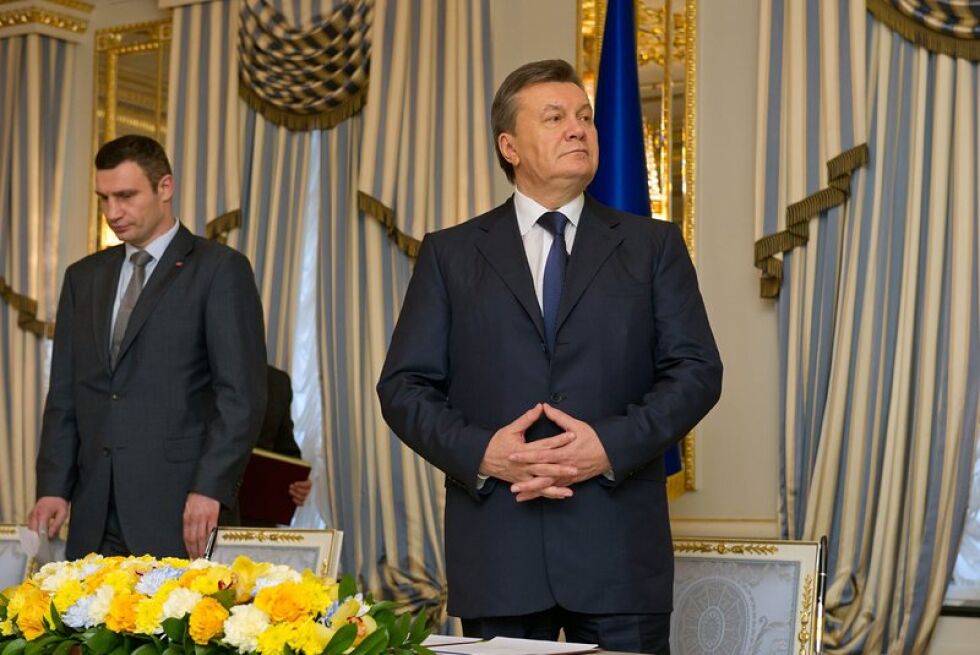 Следите на президента Янукович се изгубиха