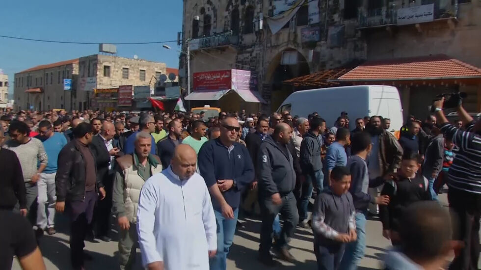 Протест на Западния бряг заради смъртта на палестинец в София
