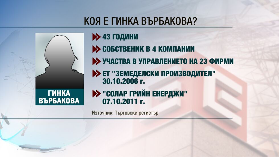 Коя е Гинка Върбакова, която купува активите на ЧЕЗ?