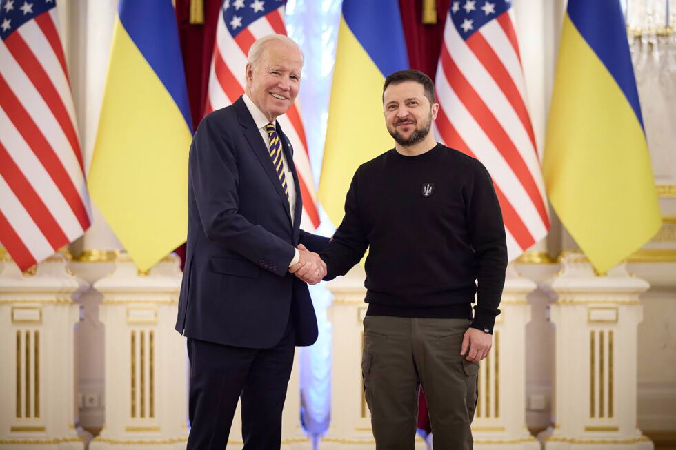 Изненадваща визита на Джо Байдън в Киев (ВИДЕО)