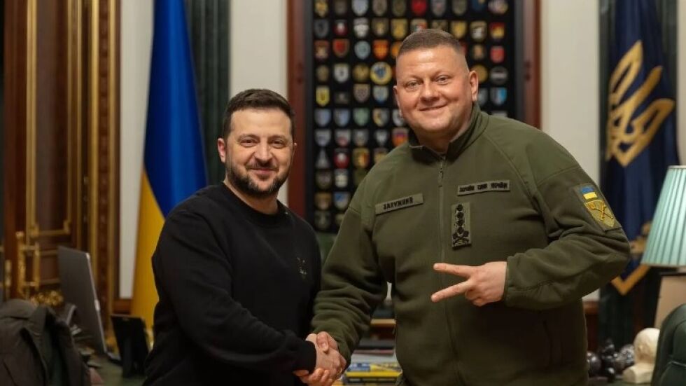 Зеленски се срещна със Залужний: Ще последва ли заповед за уволнението му?