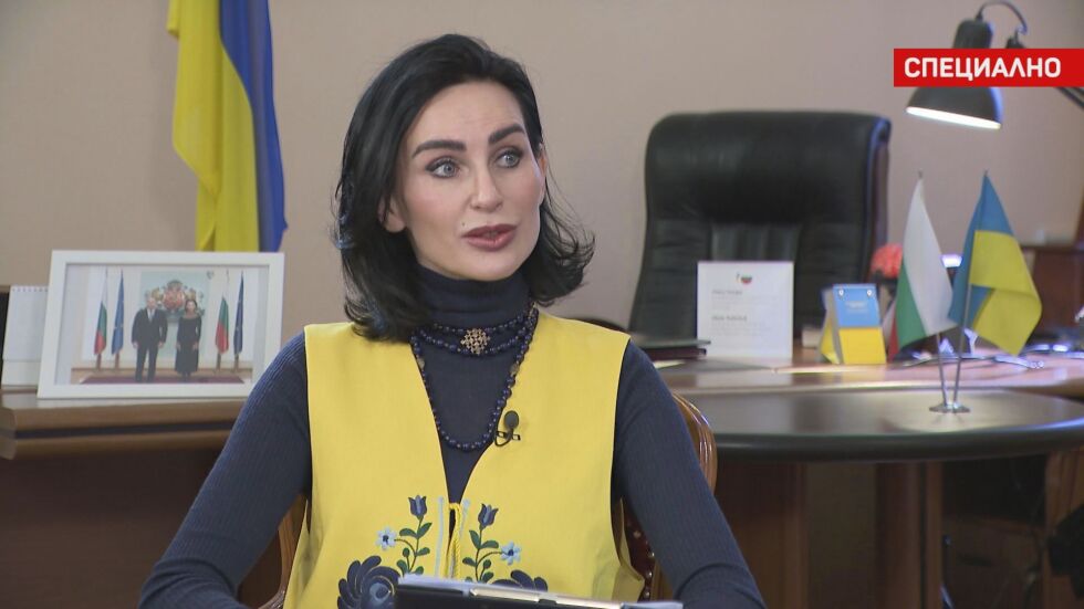 Специално за bTV: Интервю с посланика в България на Украйна Олеся Илашчук