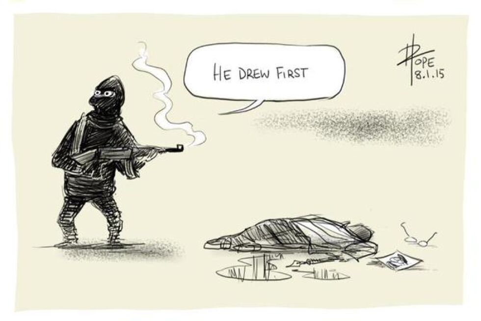 Атентатът срещу „Шарли Ебдо”: Отговорът на карикатуристите
