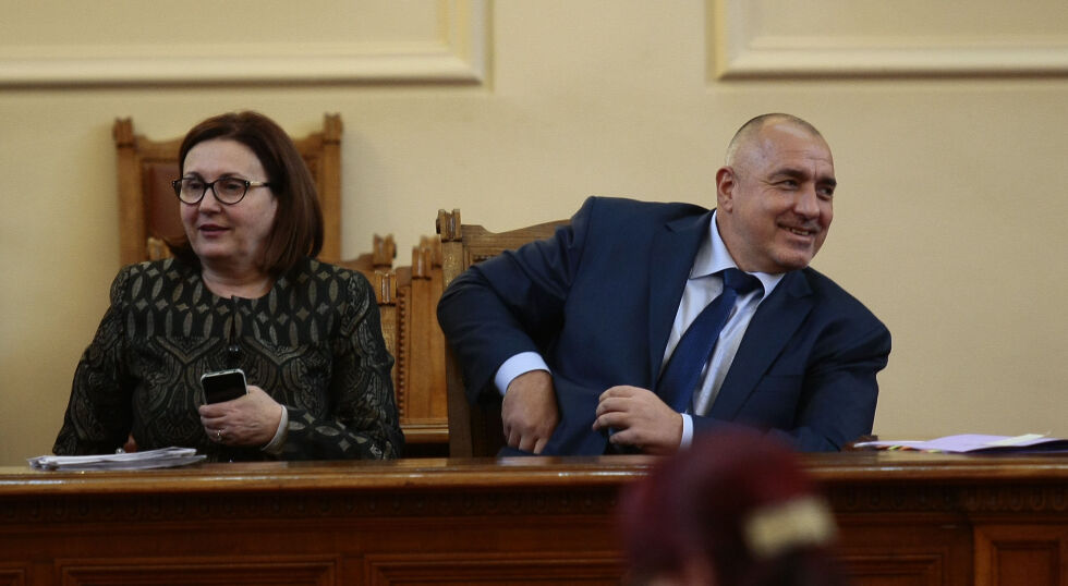 Бойко Борисов ще бъде депутат от Пловдив, Румяна Бъчварова влиза от София