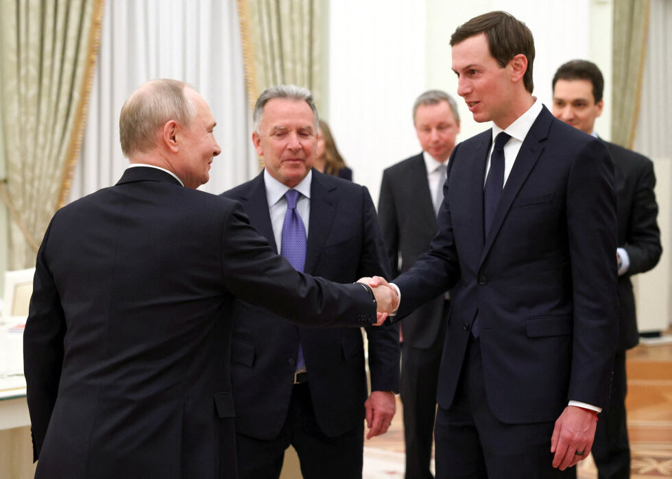 Кремъл: Путин посрещна Уиткоф и Къшнър за преговори за Украйна