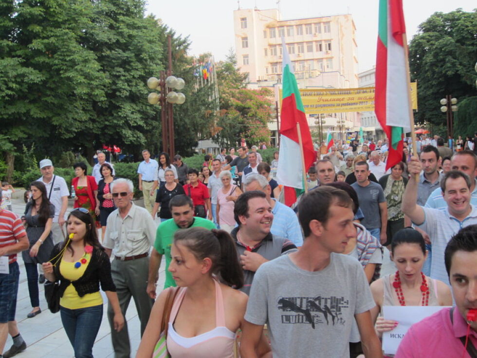 Приветствие вместо протест посрещна новия губернатор на Силистра