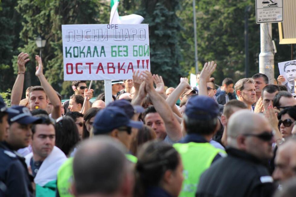 Блокада на Орлов мост до обяд и опит за самозапалване