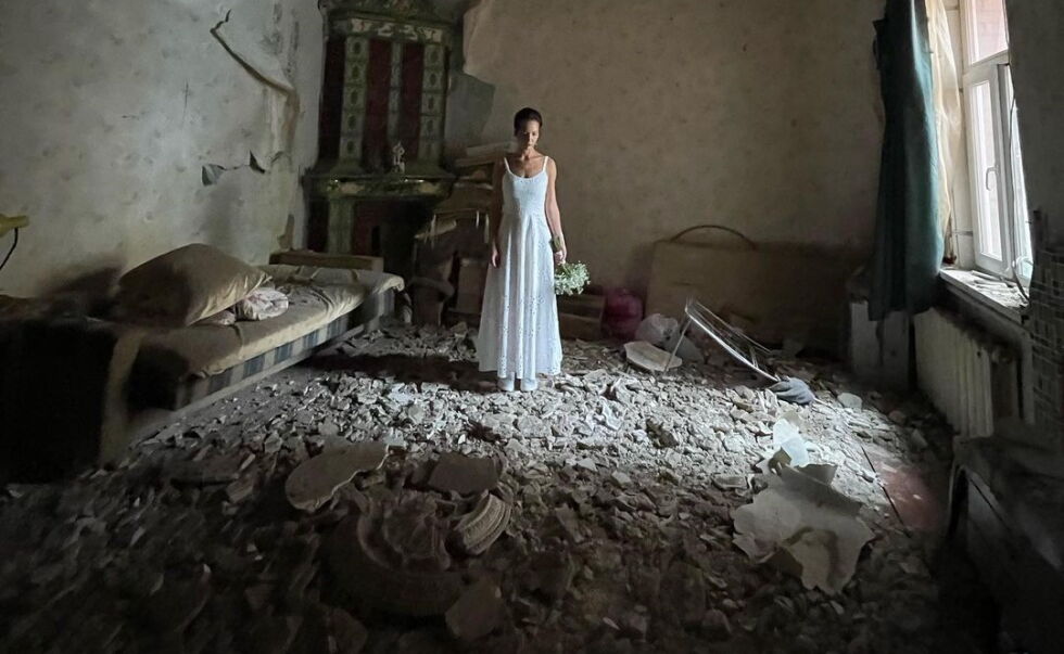 Дария от Виница, която видя родния си дом разрушен от руска ракета в деня на сватбата си