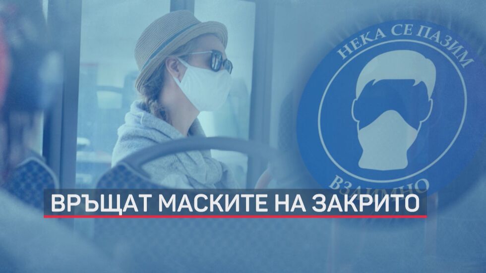 Връщат маските на закрито