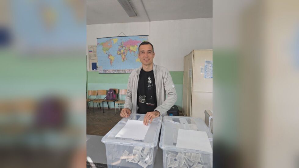 Васил Терзиев: Гласувам за една по-добра България, която стои достойно в Европа