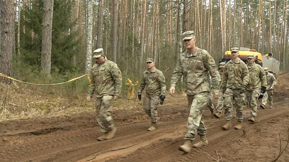 Над 1000 американски войници напускат Литва. САЩ обещали друга група, но не се знае кога пристига