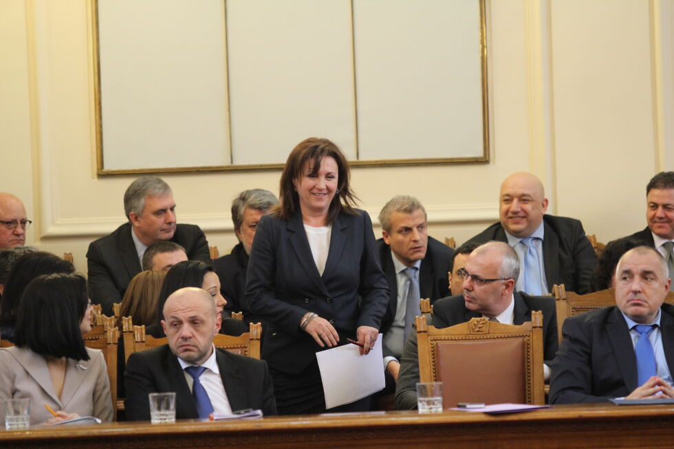 Бъчварова оглави МВР, Вучков бе освободен 