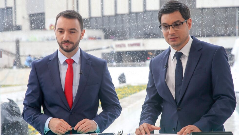 Специалното изборно студио на bTV „Парламент 44” 