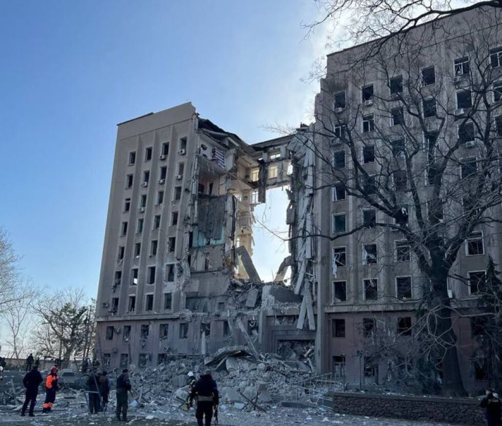 Руски удар порази областната администрация в Николаев