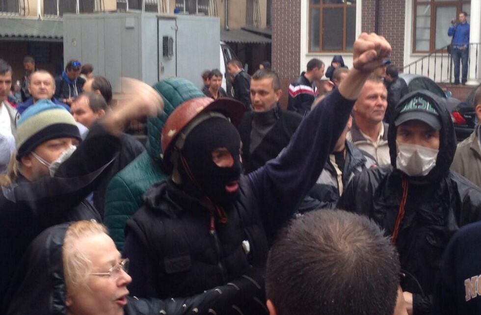 Напрежение пред полицията в Одеса