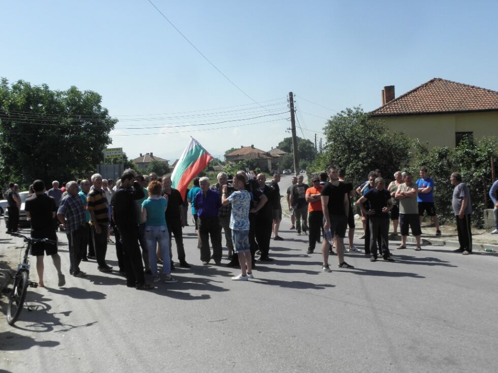 В Гърмен вдигнаха блокадата