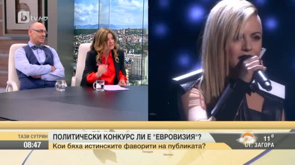 Политически конкурс ли е "Евровизия"?