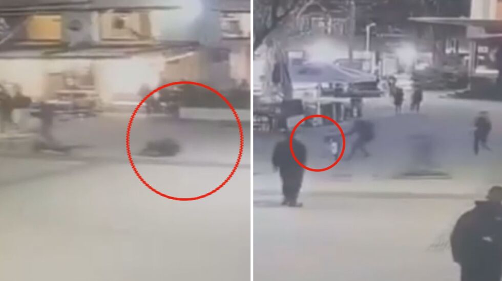 Мъж успя да спаси дете на сантиметри от летяща тротинетка, един човек беше блъснат
