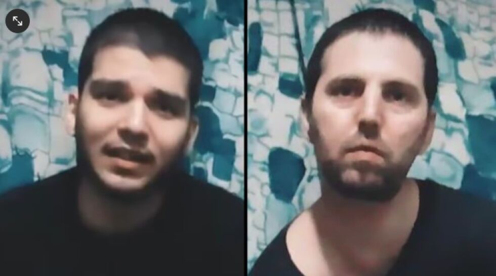 „Хамас“ публикува видеоклип с двама живи израелски заложници