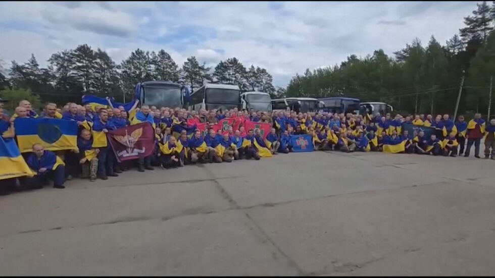 Русия и Украйна си размениха по още 307 военнопленници (ВИДЕО)