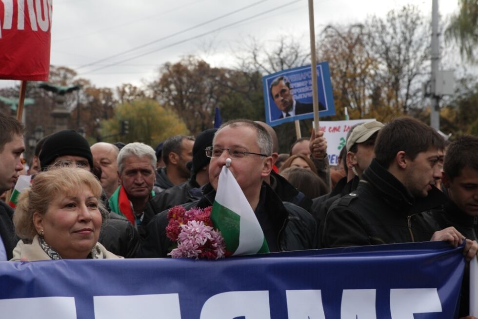 Сергей Станишев срещу "протесктъстърите"