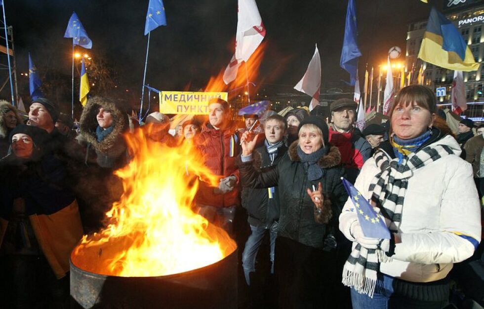 Близо седмица недоволството в Украйна не стихва