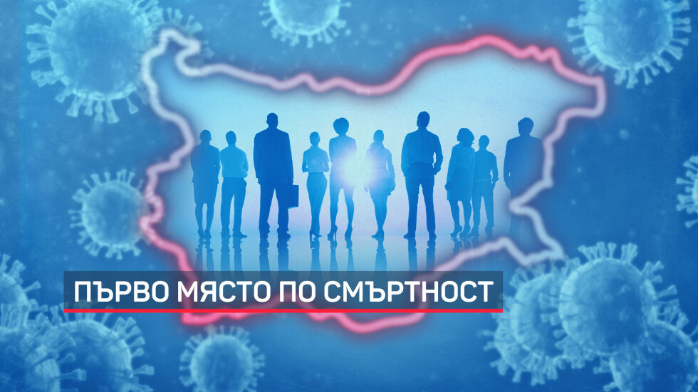 България вече е на първо място по смъртност от COVID-19 в ЕС 