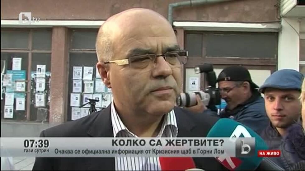 Йордан Бакалов за ситуацията в Горни Лом