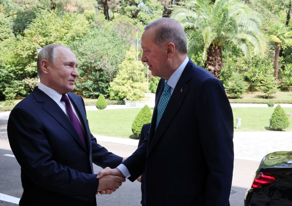 Владимир Путин посрещна Реджеп Ердоган в Сочи
